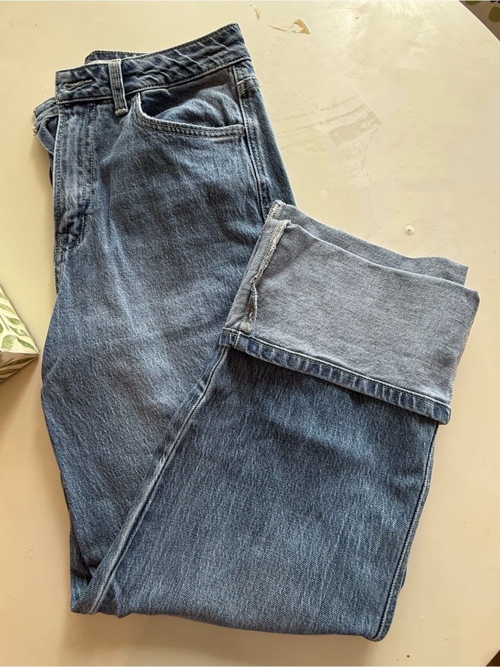 VICI Cuffed Hem Jeans
